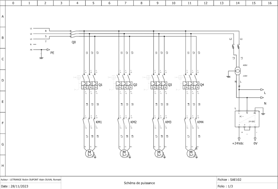 Schéma de puissance